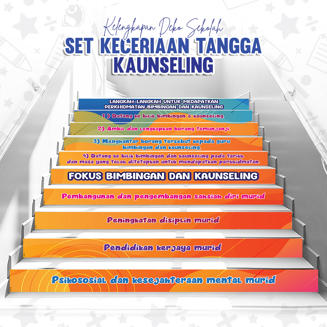 Set Keceriaan Tangga - Kaunseling